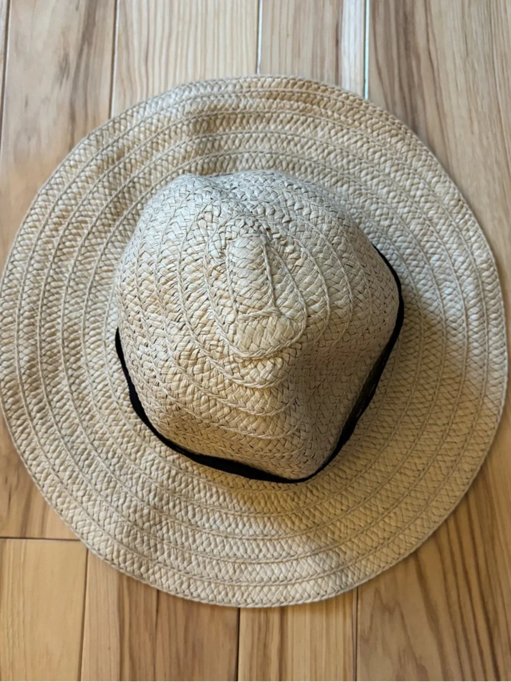 Madewell Packable Braided Straw Hat Size M/L